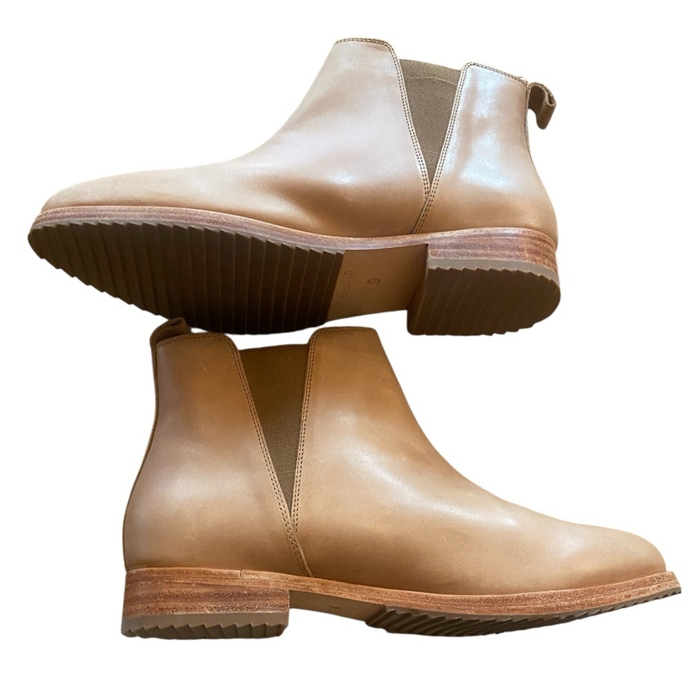 Women’s Chelsea Leather Tan Nisolo Ankle Boot New size 9 in box